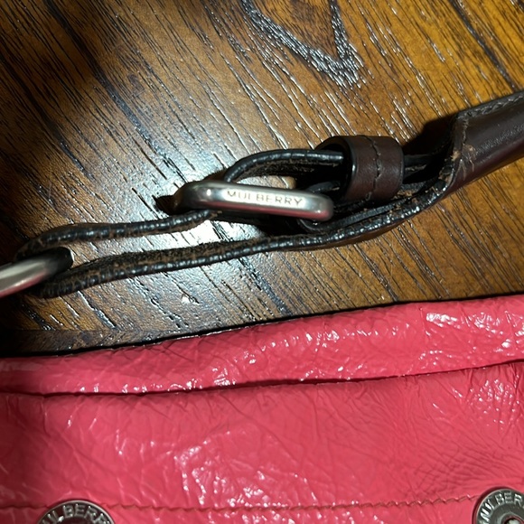 Mulberry Mitzy Hobo in Watermelon pink - Picture 9 of 13